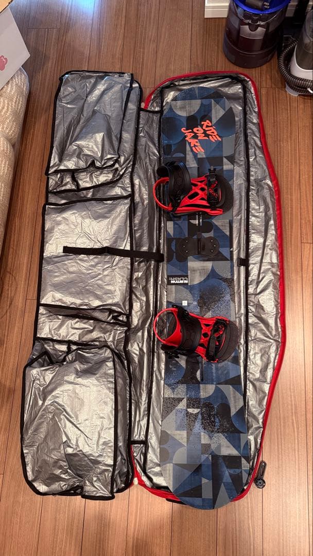 Burton Clash スノーボード＋ビンディング＋ケース セット