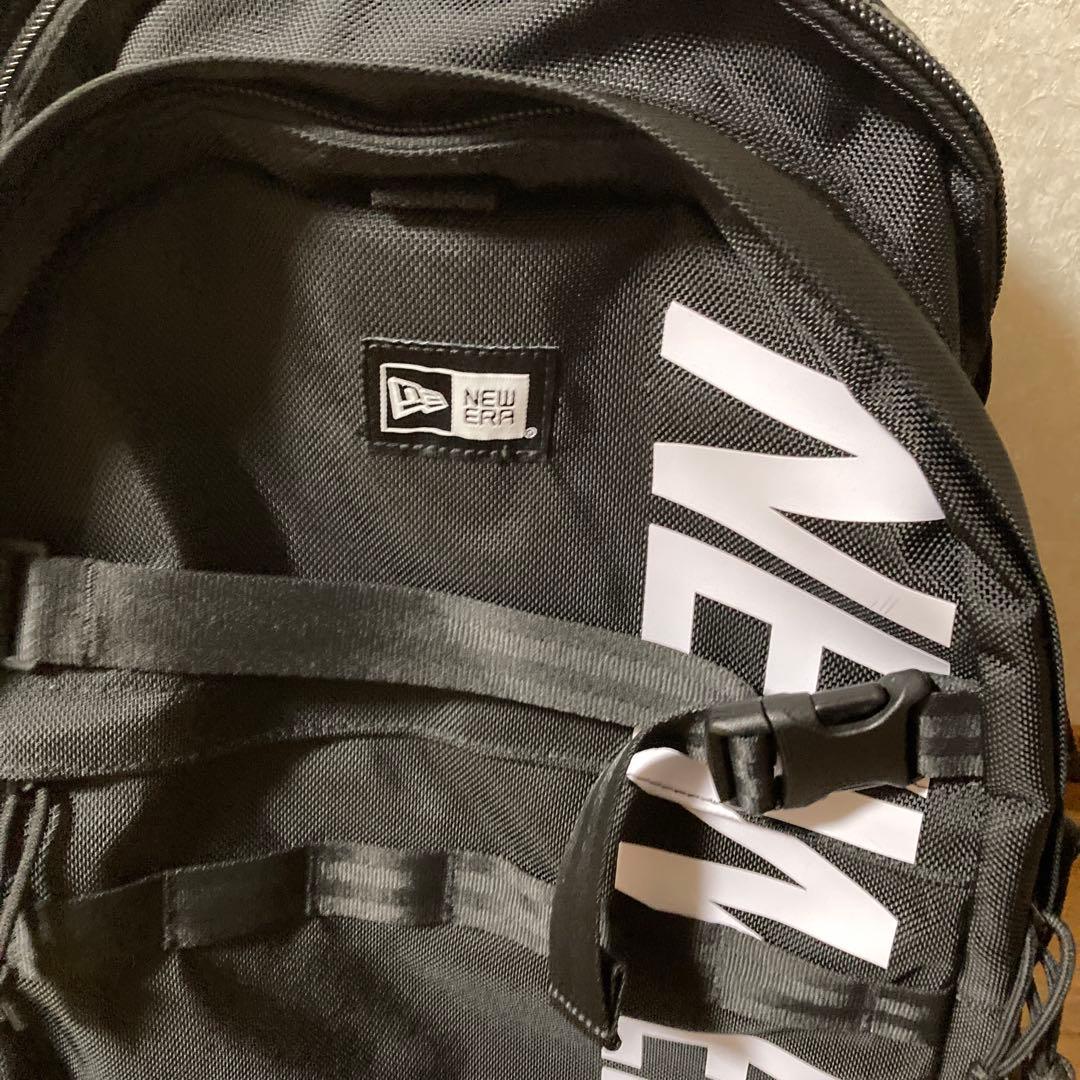 NEW ERA ロゴバックパック ブラック