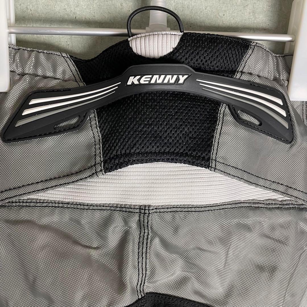 M　レーシングパンツ　モトクロス　黒×白×グレー　プロテクター　綺麗