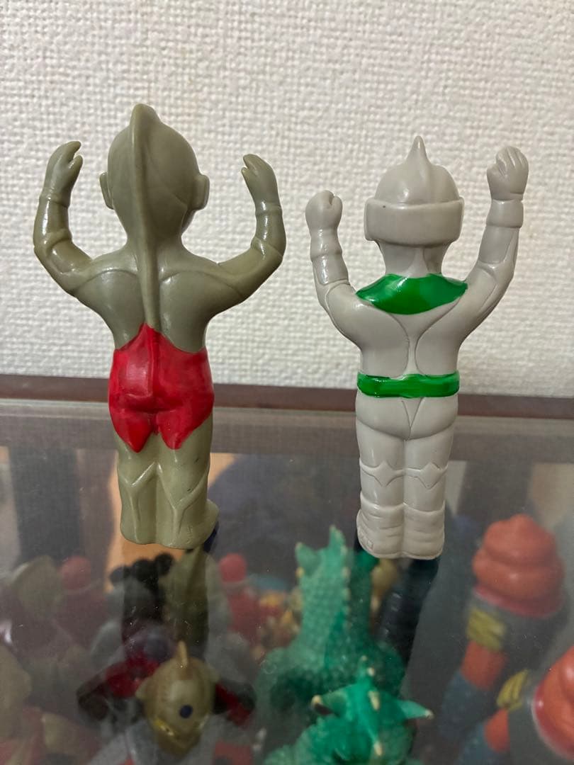 大里玩具　ジャンボ指人形 ウルトラマン ミラーマン　当時物