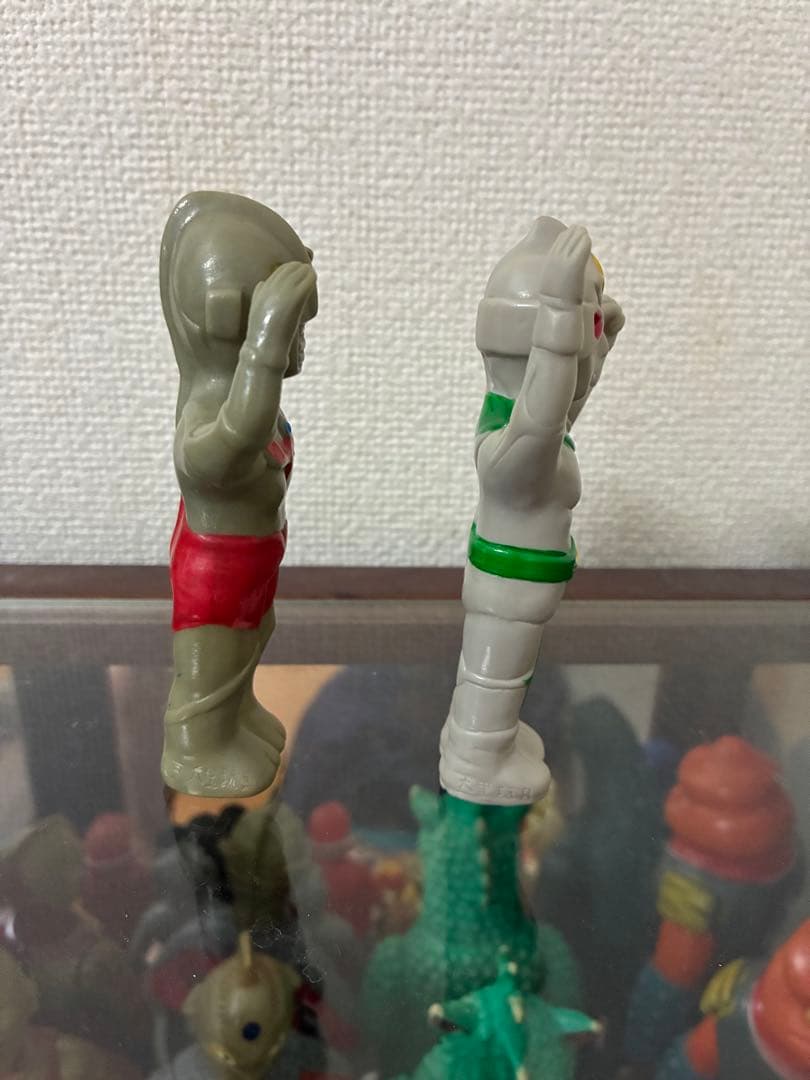 大里玩具　ジャンボ指人形 ウルトラマン ミラーマン　当時物