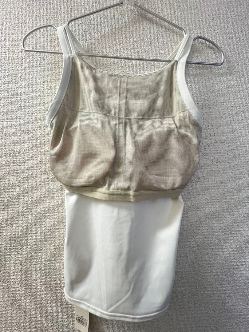 新品　SUKALA ダブルストラップタンク ホワイト　LAVA スカーラ ヨガ