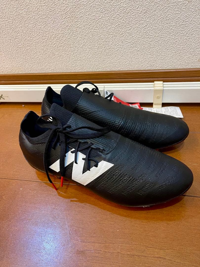 新品訳あり格安　New Balance 　FURON ブラック スパイクシューズ