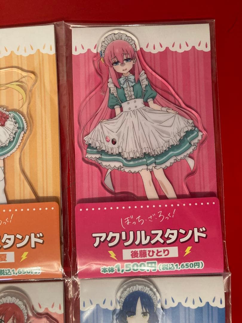 ぼっち・ざ・ろっく！　アクリルスタンド ファミマコラボ ぼざろ