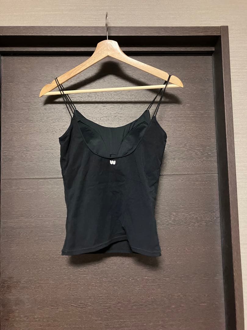 WERTHY 　ESSENTIAL YOGA TOP ブラック　S