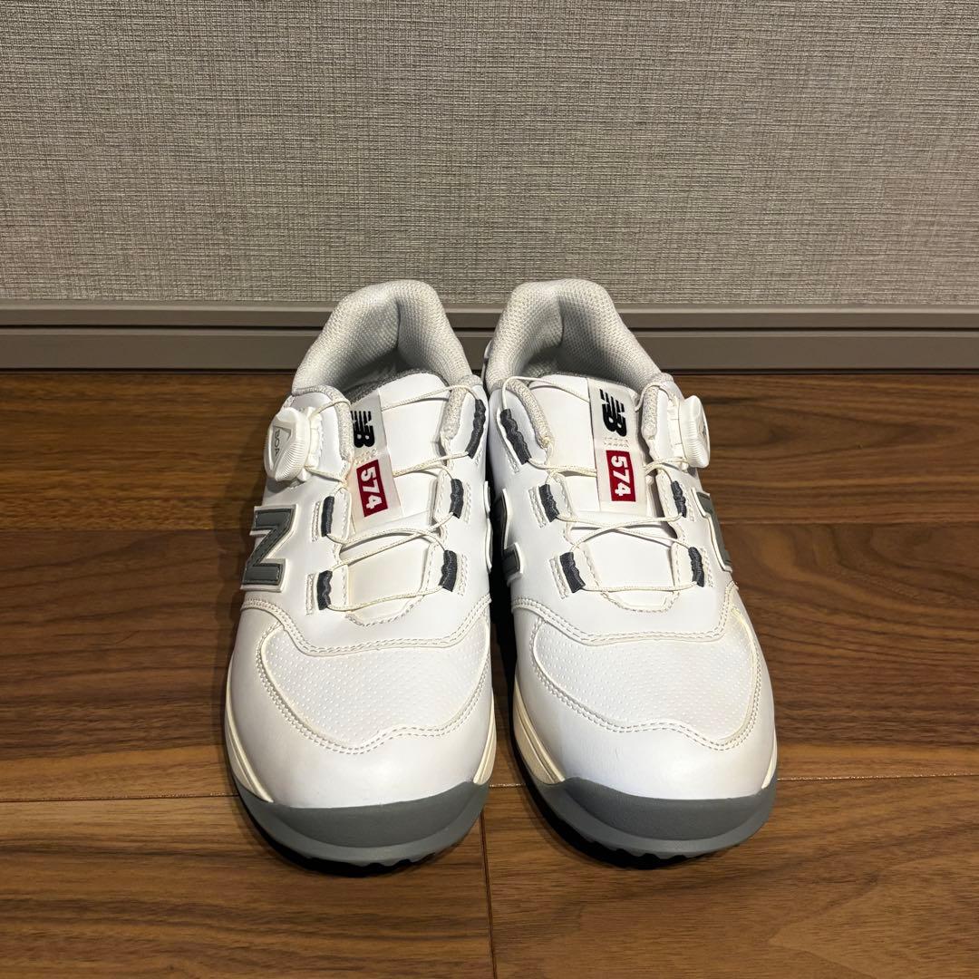 New Balance 574 BOA ゴルフシューズ ホワイト　ニューバランス