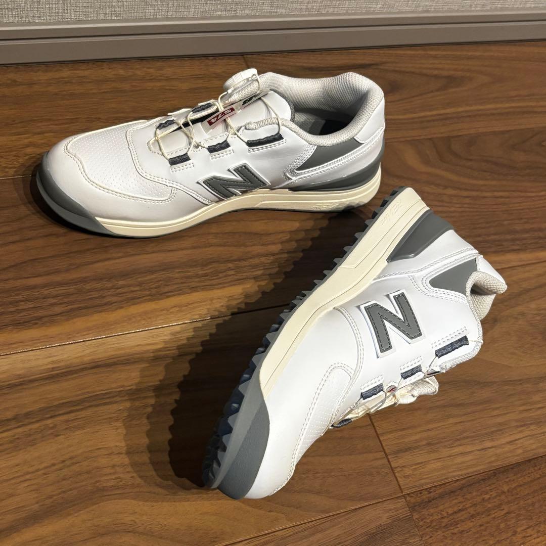 New Balance 574 BOA ゴルフシューズ ホワイト　ニューバランス