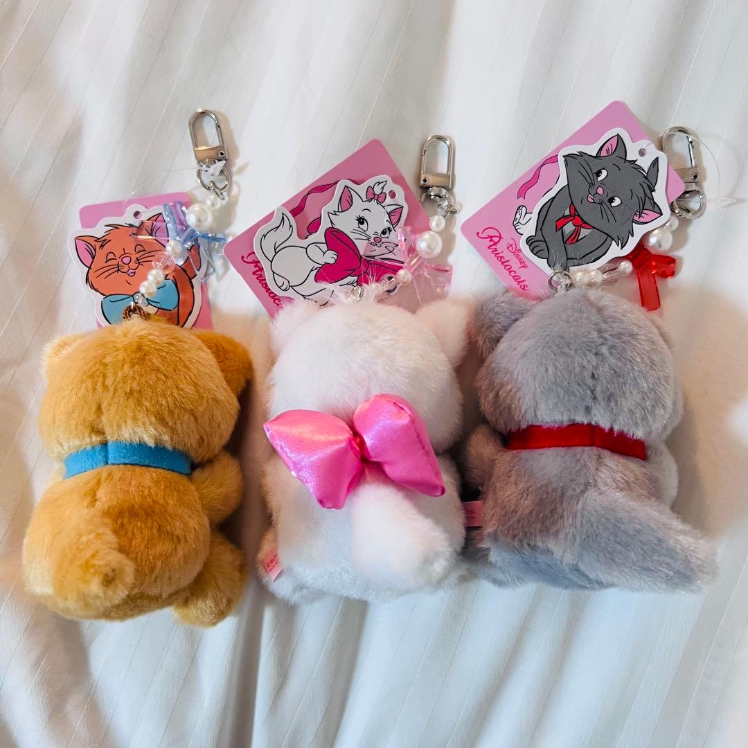 韓国限定♡ディズニー BUTTER マリー おしゃれキャット キーホルダー