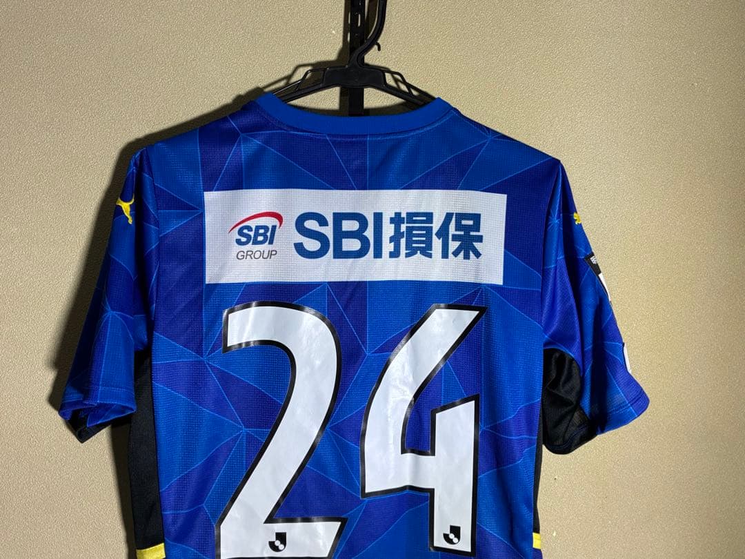 着用数回 大分リニータ PUMA製 21-22レプリカユニフォームM #24