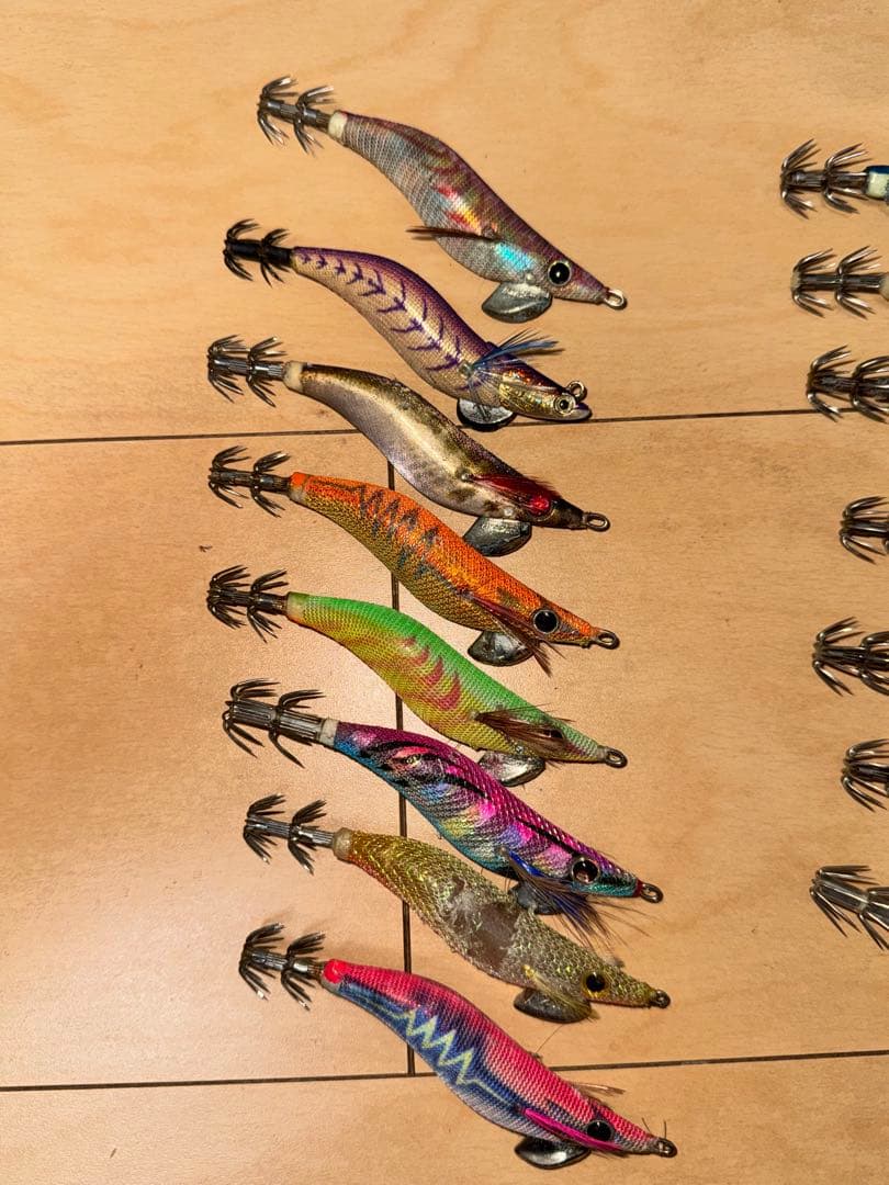 中古　エギ　15個セット 多色展開