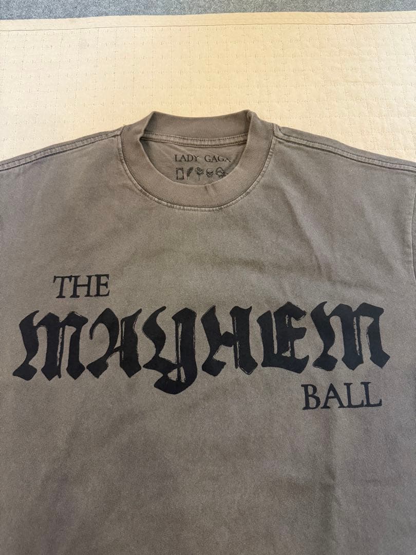 【未使用】Lady Gaga The Mayhem Ball Tシャツ