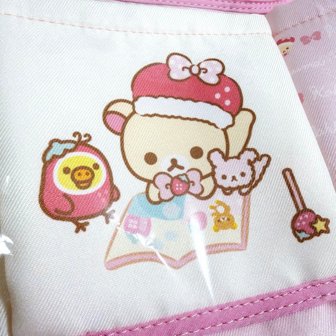 コリラックマ　ウォールポケット　壁掛けインテリア　リラックマ　リボン　いちご