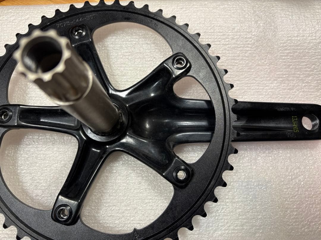 SRAM OMNIUM 165mm クランク 50T チェーンリング　ピスト