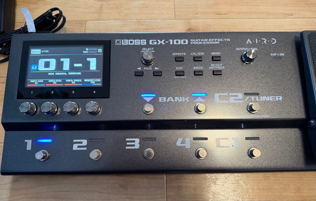 【付属品完備】BOSS GX-100 アンプシミュレーター マルチエフ