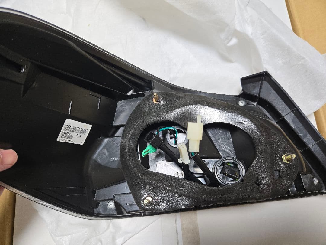 コラゾンWRX STI S4 LED テールランプ BLACK VABVAG最上