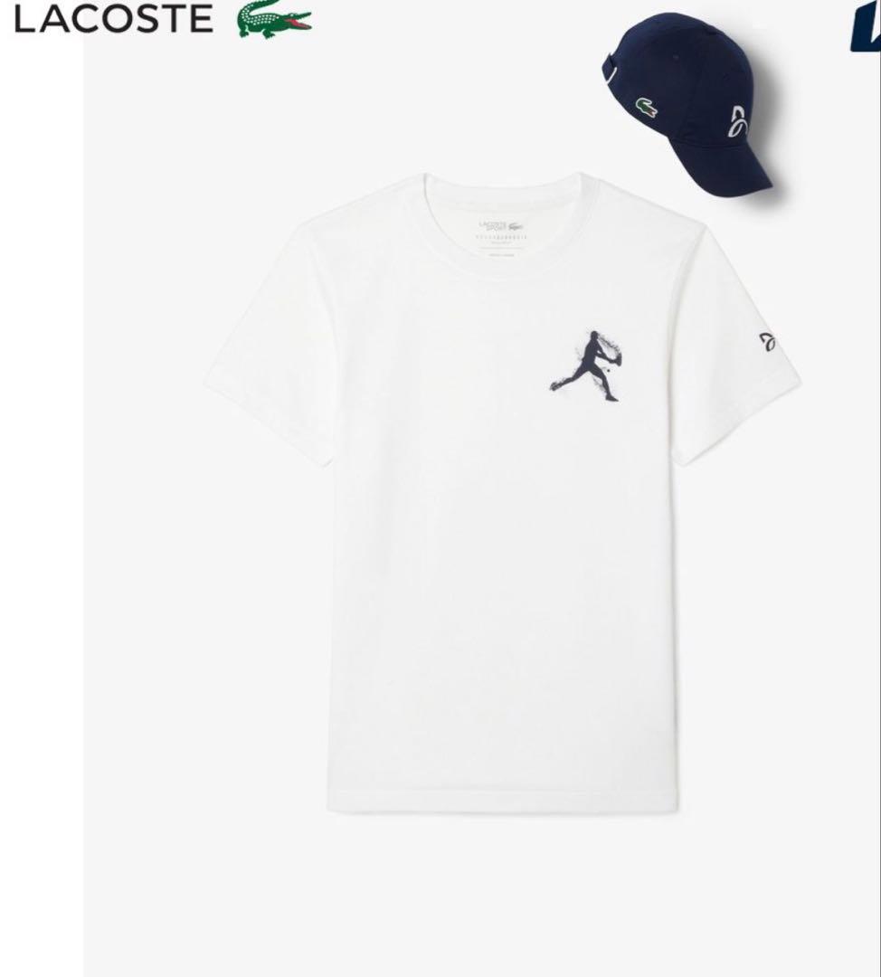 ラコステ テニスウェア ノバク・ジョコビッチ Tシャツとキャップセット L 新品