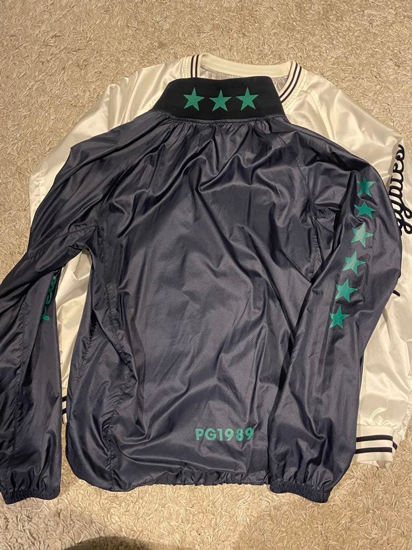 美品PEARLY GATES ホワイト スニードインナーフルジップセットサイズ5