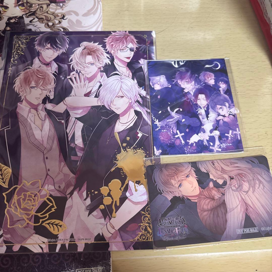 DIABOLIKLOVERS缶バッジなど多数セット売り新品未使用未開封です！