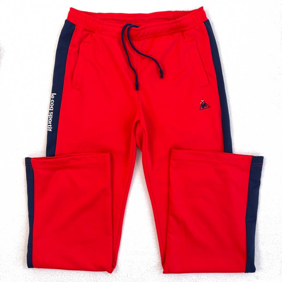 美品【le coq sportif】セットアップ ジャージ上下 ゴルフ 赤 L