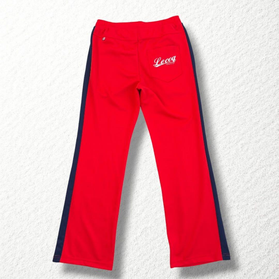美品【le coq sportif】セットアップ ジャージ上下 ゴルフ 赤 L