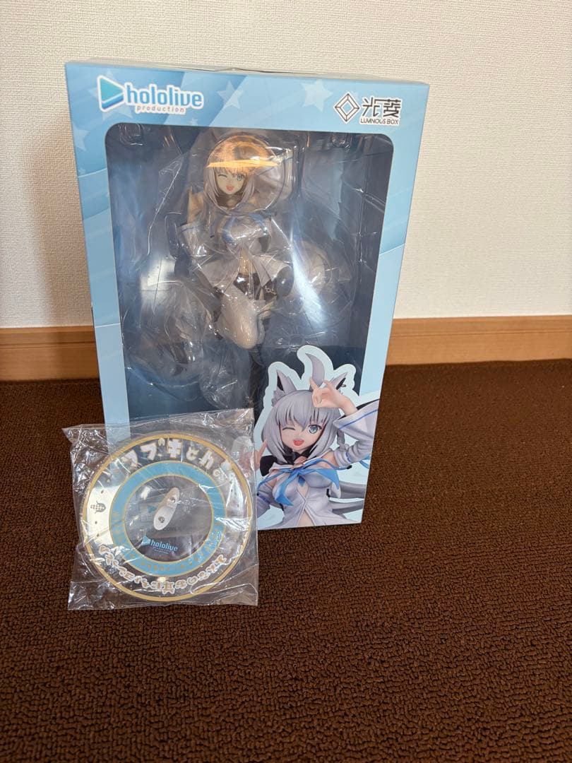 ホロライブ　白上フブキ　2019夏イベントVer. 1/7フィギュア修正台座付き
