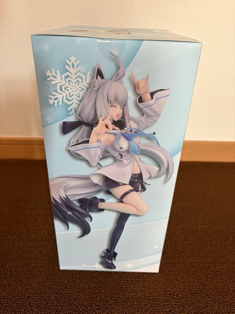 ホロライブ　白上フブキ　2019夏イベントVer. 1/7フィギュア修正台座付き