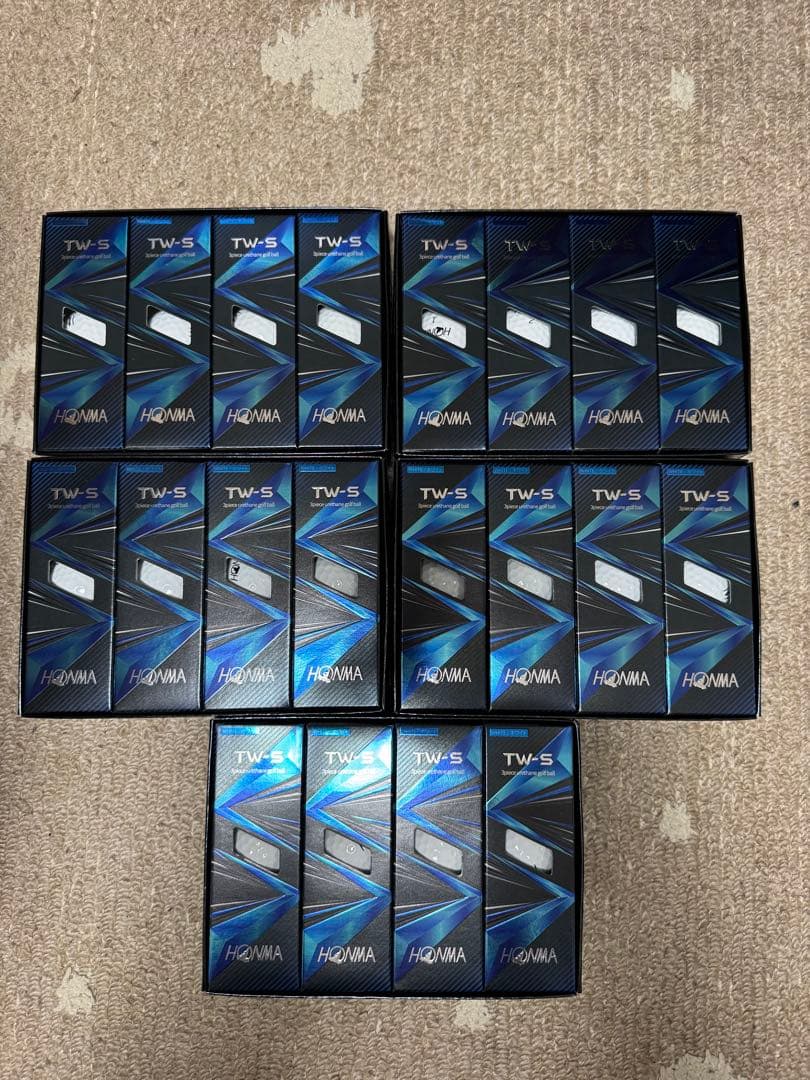 HONMA TW-S ゴルフボール 5セット