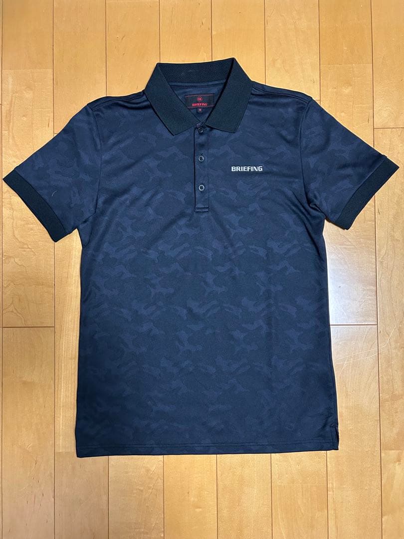 【美品】★ BRIEFING GOLF ★ブリーフィング ゴルフ ポロシャツ