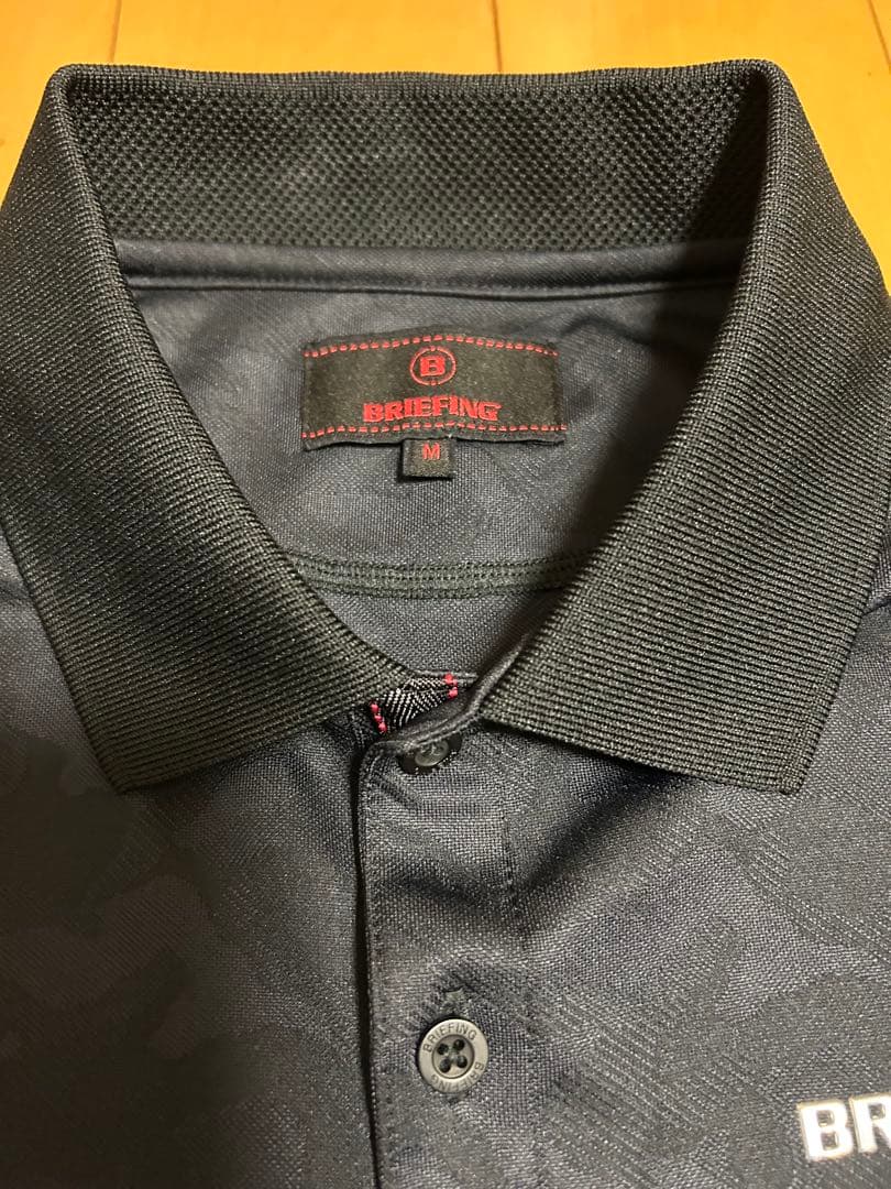 【美品】★ BRIEFING GOLF ★ブリーフィング ゴルフ ポロシャツ