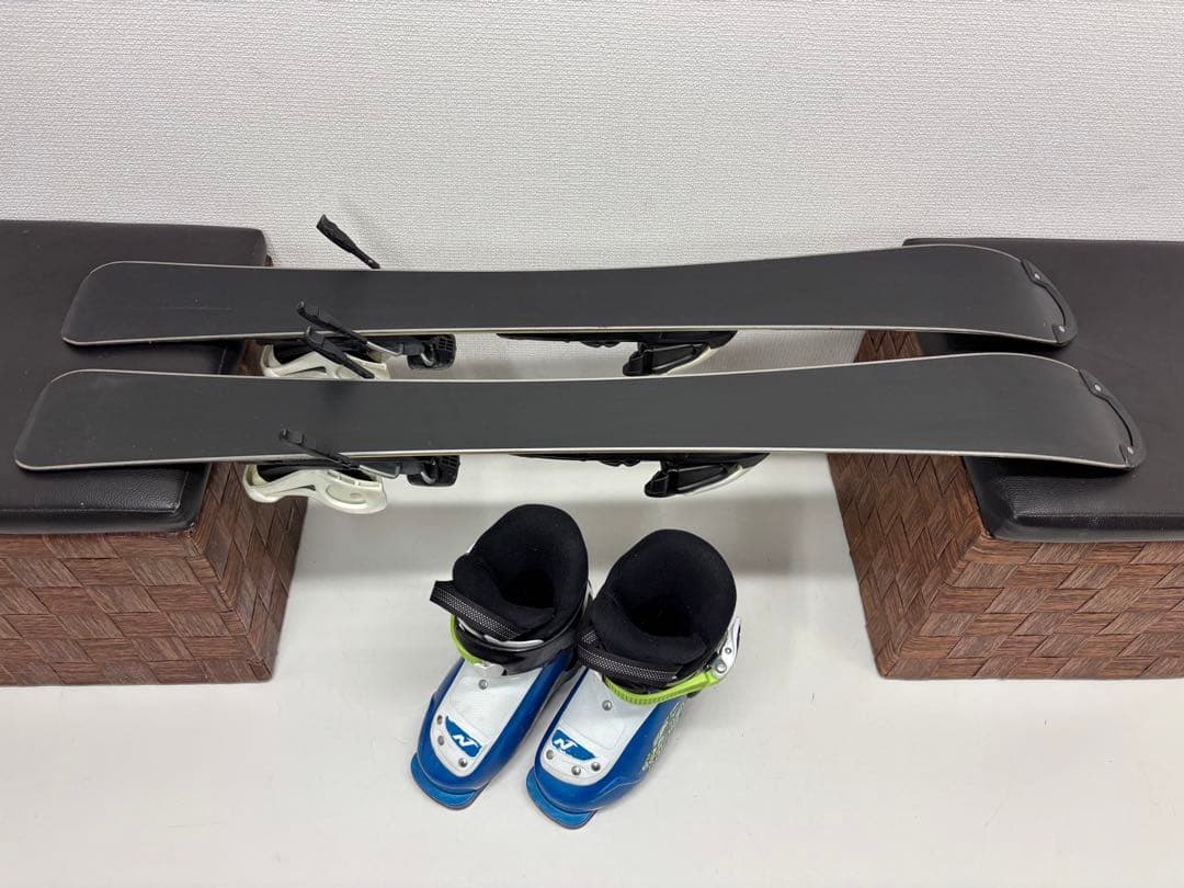 子供 ノルディカ スキー板 80cm キッズ ビンディング ブーツ 17cm