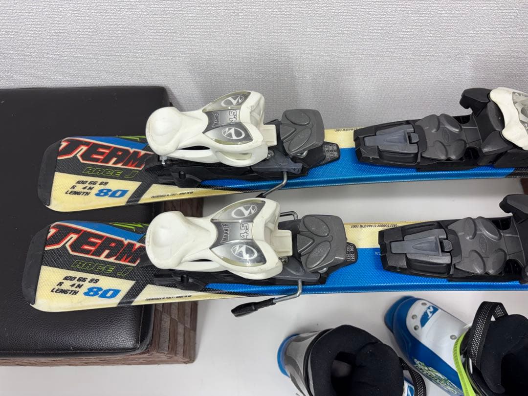 子供 ノルディカ スキー板 80cm キッズ ビンディング ブーツ 17cm