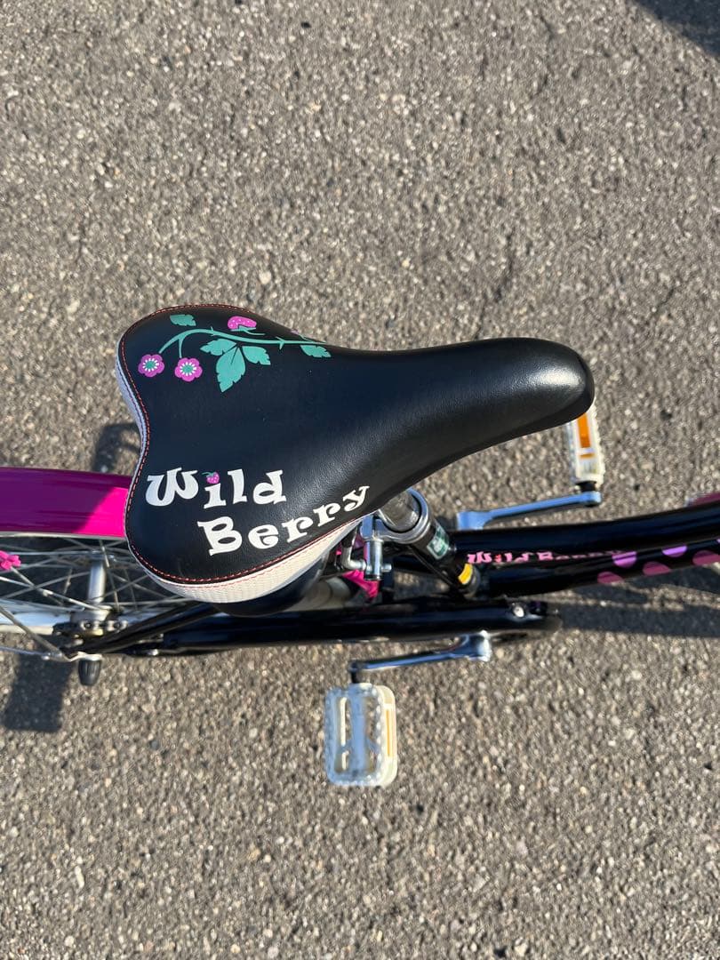 ★ブリヂストン★子供用 自転車 20インチ 黒 ピンク 札幌 直接取引限定
