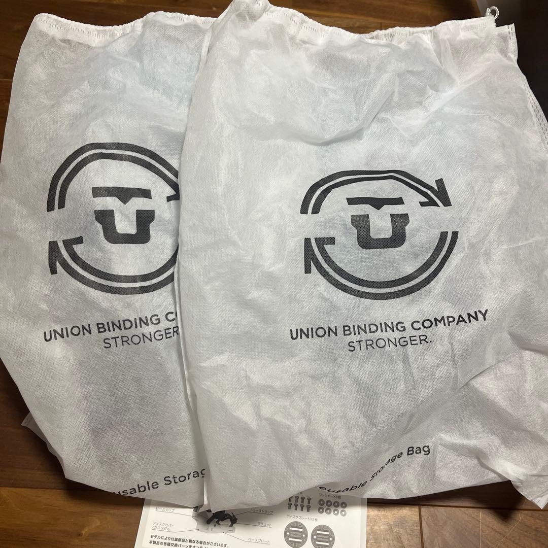 値下☆美品 UNION ULTRA M スノーボードビンディングビスディスク付き