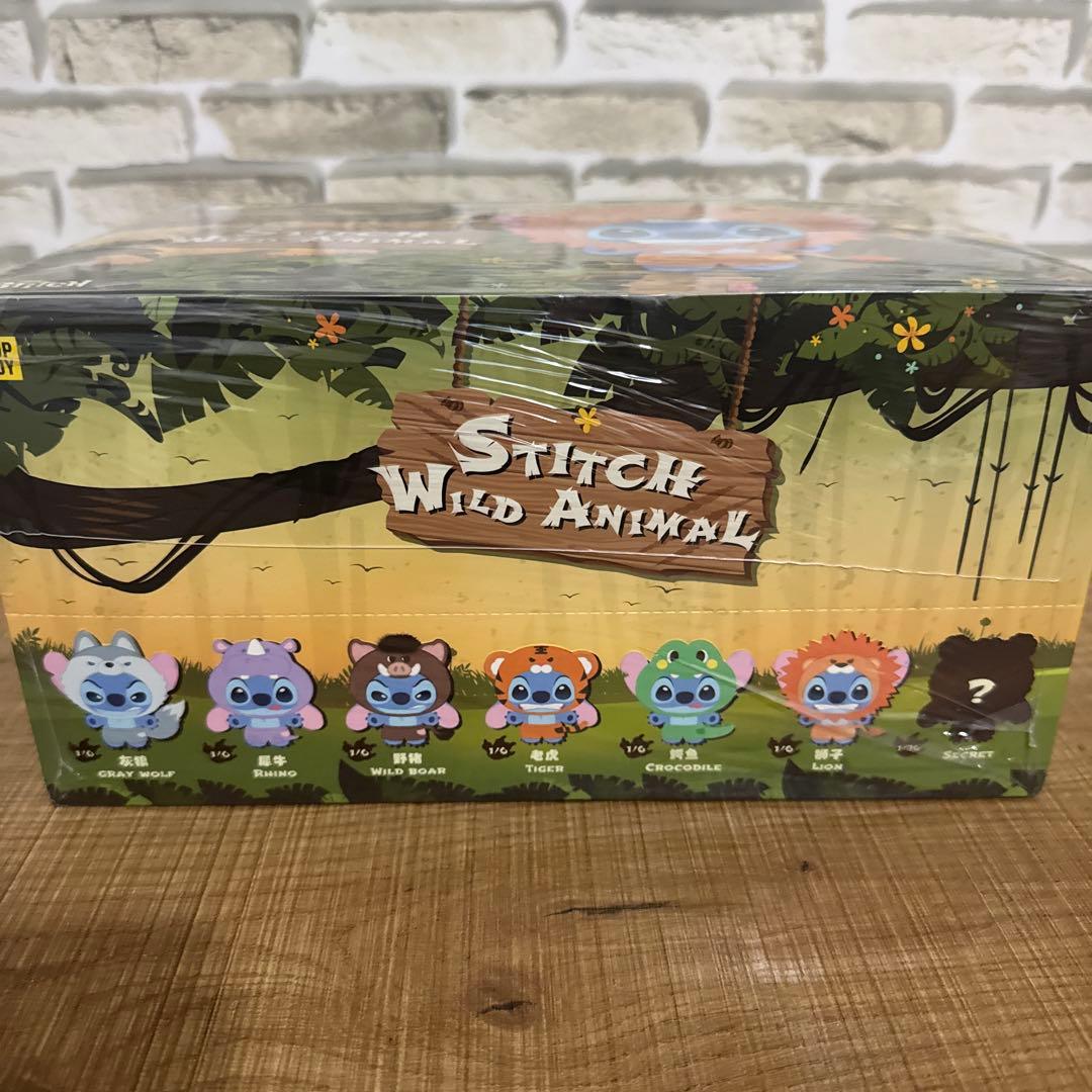 新品シュリンク付スティッチ ワイルドアニマル ぬいぐるみtoptoy