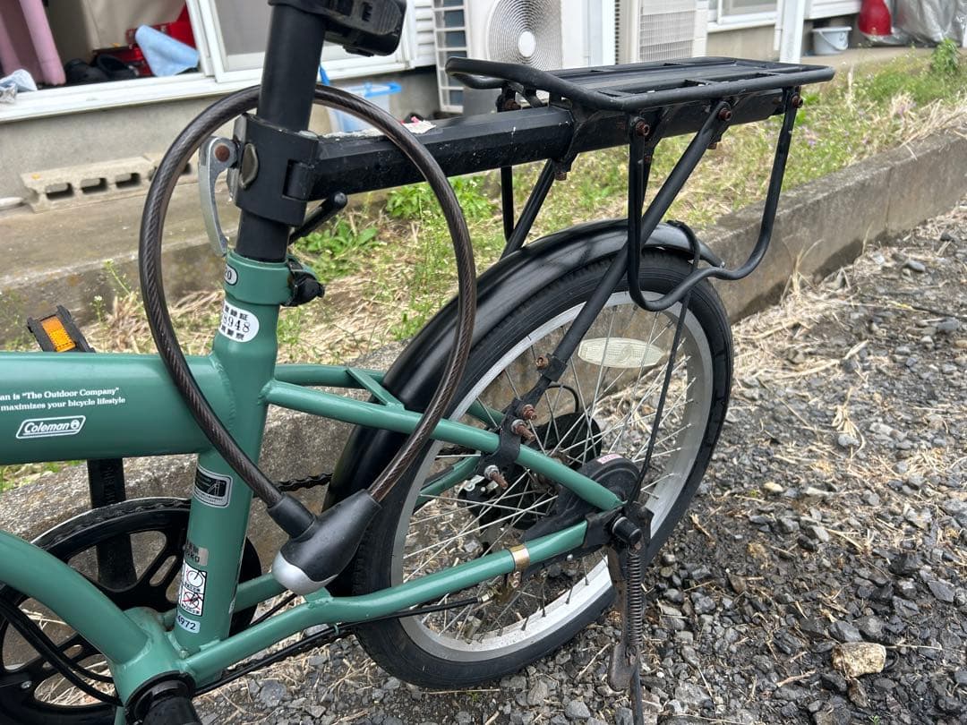 Coleman 折りたたみ自転車 グリーン