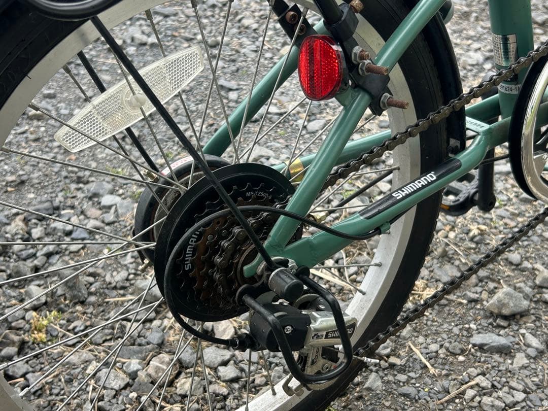 Coleman 折りたたみ自転車 グリーン