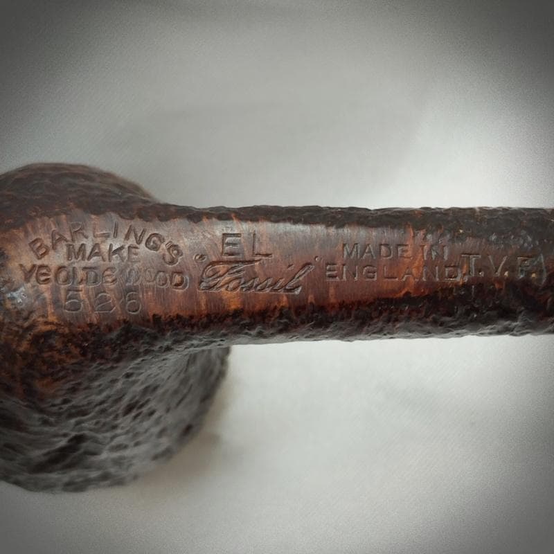 Barling’s Make Fossil 526 英国製 ヴィンテージパイプ