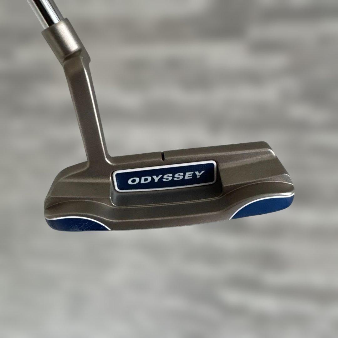 ODYSSEY WHITE HOT RX マレット型パター シルバー/グレー