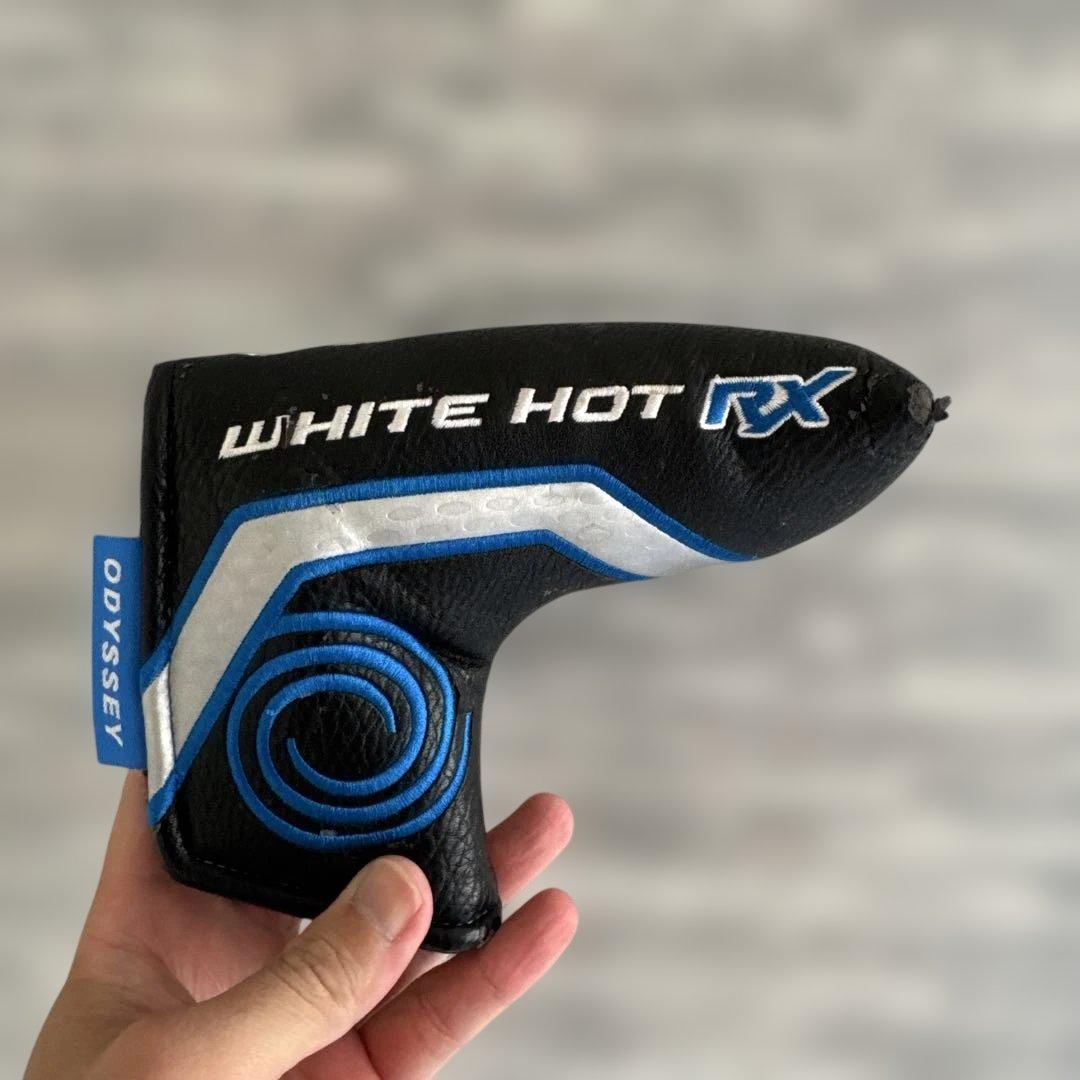 ODYSSEY WHITE HOT RX マレット型パター シルバー/グレー