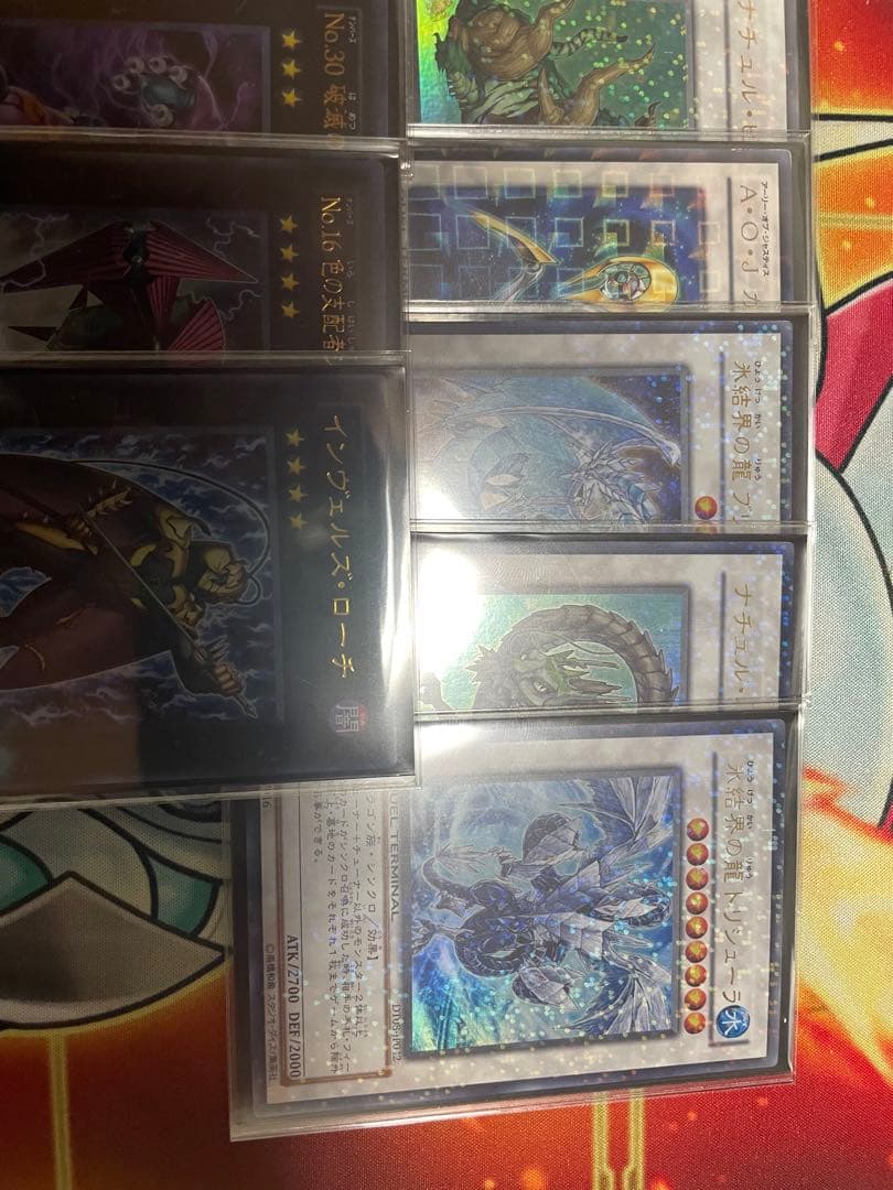 1103 六武衆　デッキパーツ　スリーブ付き　初版多め