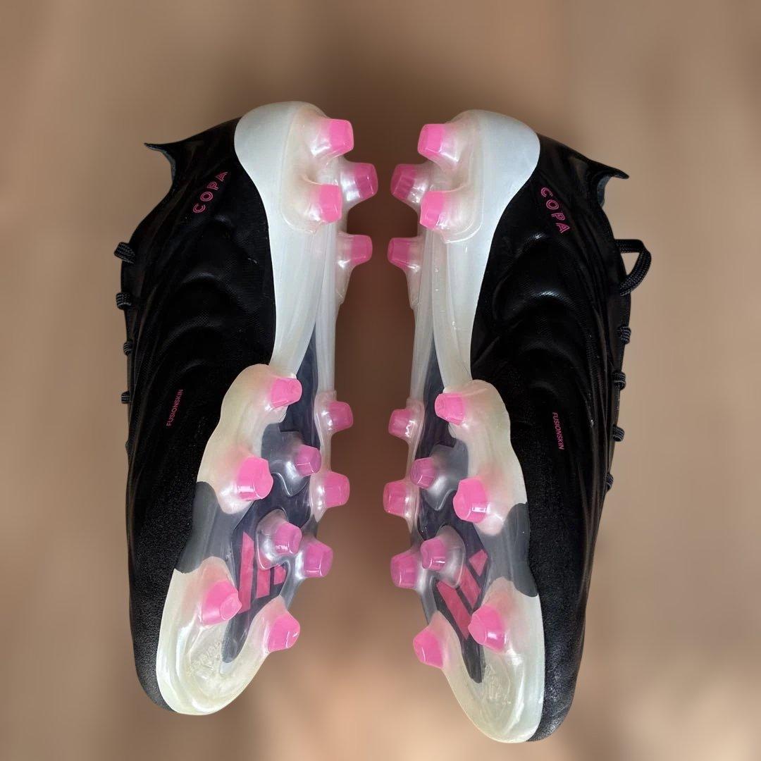 adidas Copa サッカーシューズ 黒/ピンク
