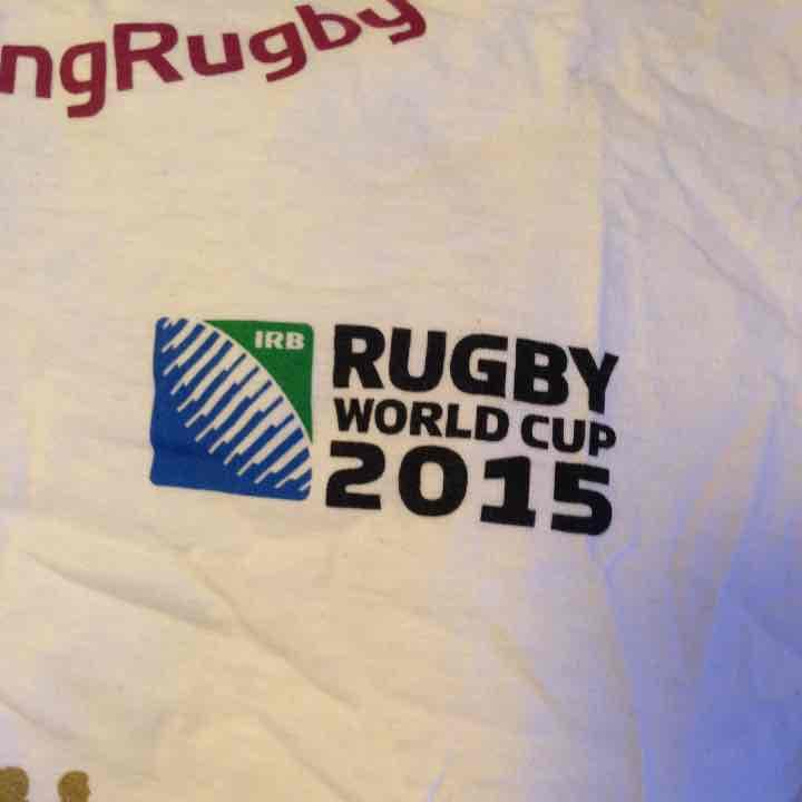 非売品 Rugby world up 2015記念Tシャツ