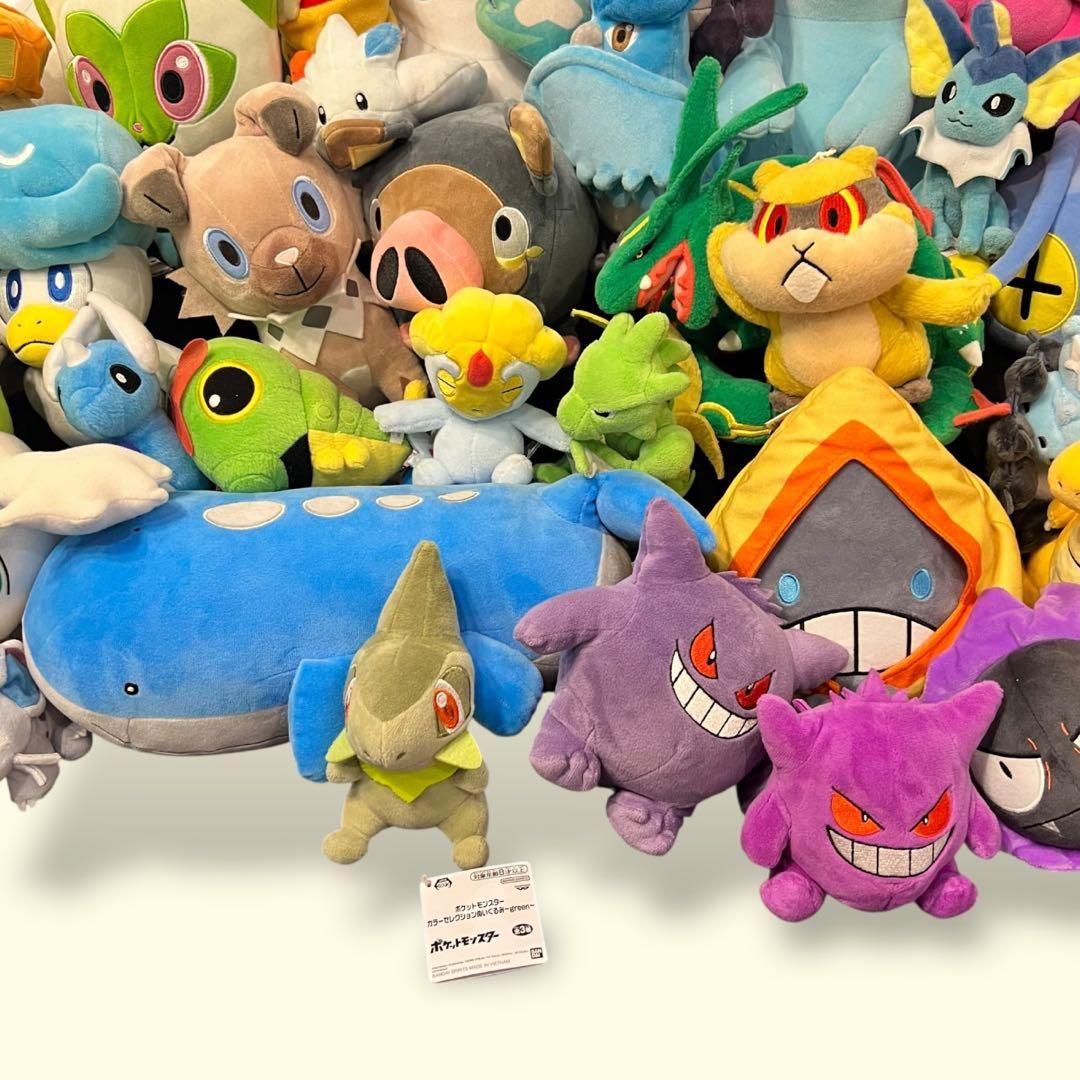 ポケモンぬいぐるみ　まとめ売り　40点セット fit タカラトミー　バンプレスト