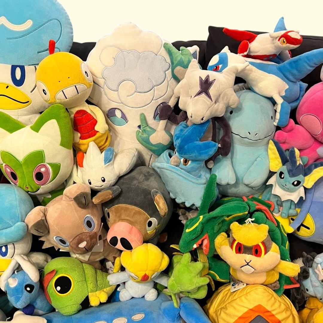 ポケモンぬいぐるみ　まとめ売り　40点セット fit タカラトミー　バンプレスト