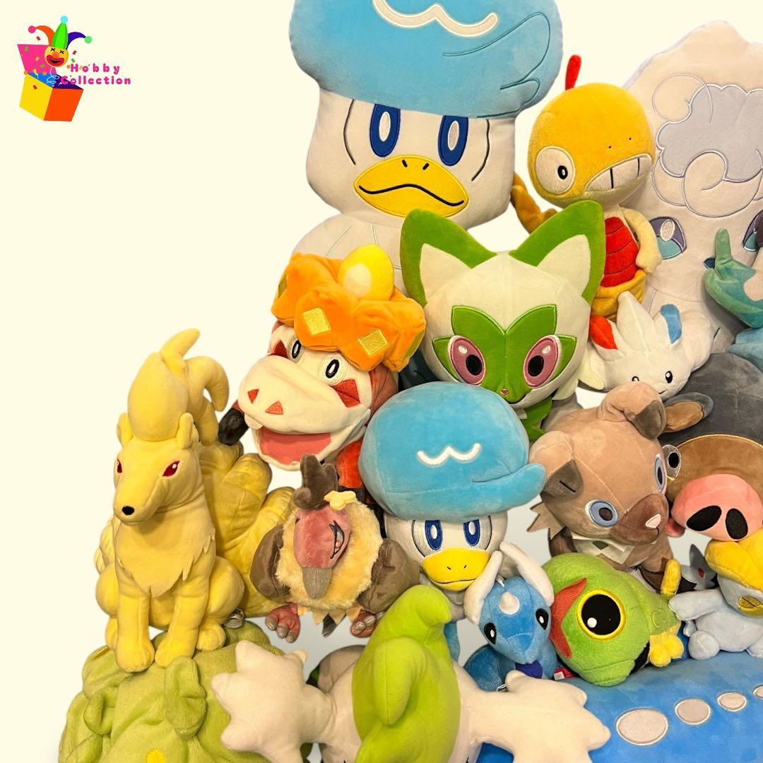 ポケモンぬいぐるみ　まとめ売り　40点セット fit タカラトミー　バンプレスト