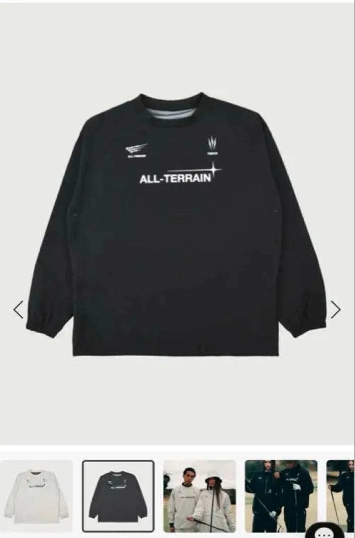 メンズウェア ALL-TERRAIN CREWNECK PISTE TNRCN
