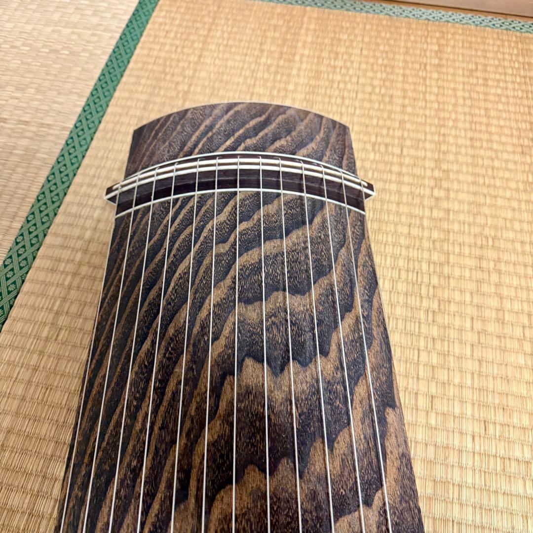 琴 13弦 在銘 クルムラ楽器 和琴 直接引取 全長188cm 練習用