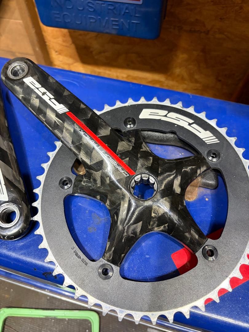 パーツ FSA carbon track crank 165mm