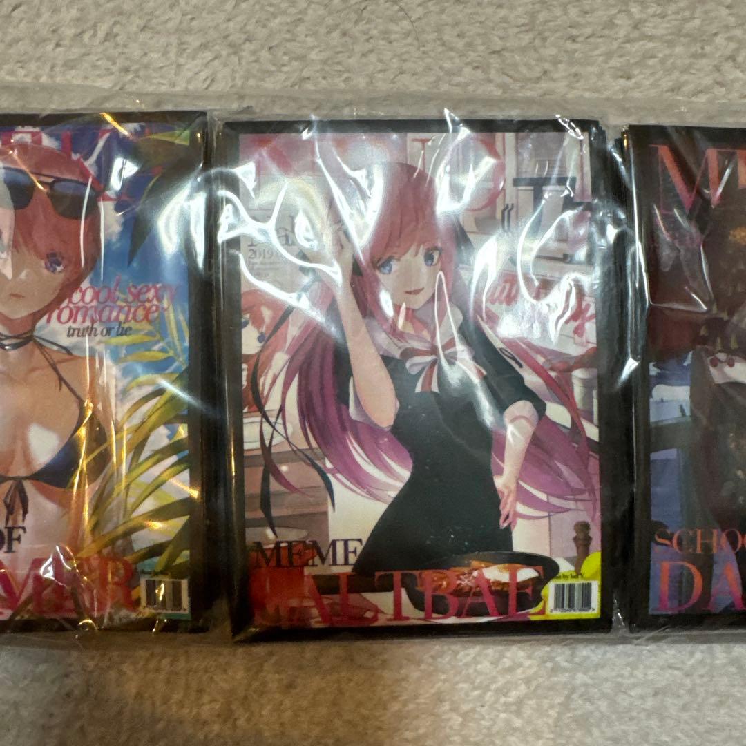 5個セット　混沌の女神様　雑誌風　五等分の花嫁　スリーブ