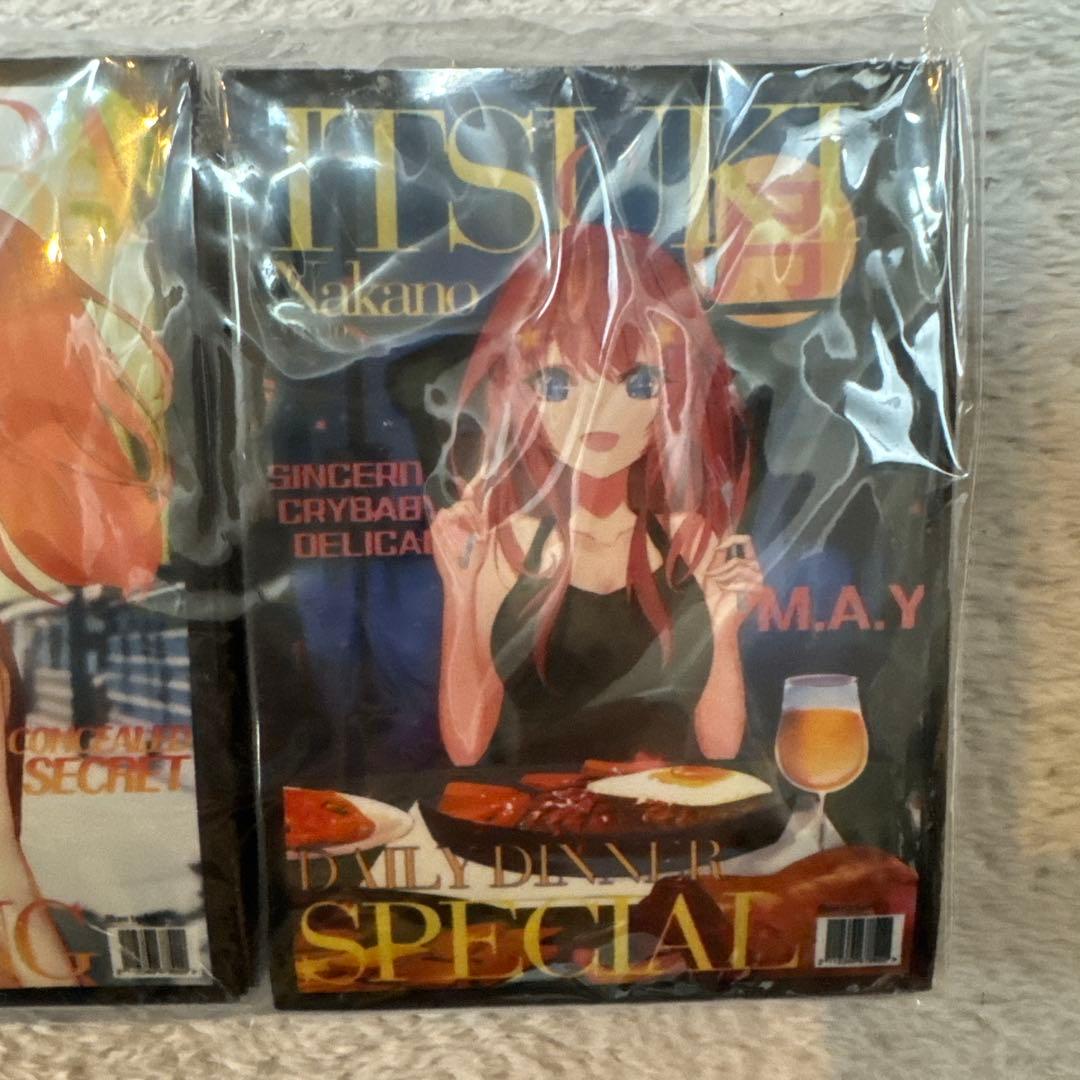 5個セット　混沌の女神様　雑誌風　五等分の花嫁　スリーブ